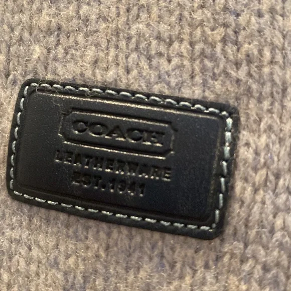 Coach Wool Scarf - Picture 7 of 8